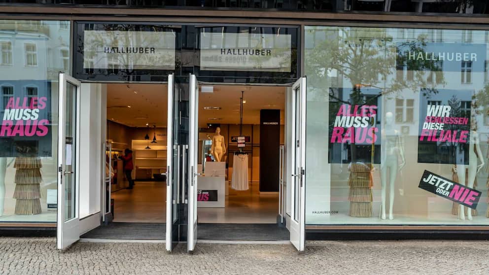 Diese Hallhuber-Filiale im Boulevard Berlin an der Schlossstraße ist ab dem 26. Oktober für immer dicht.