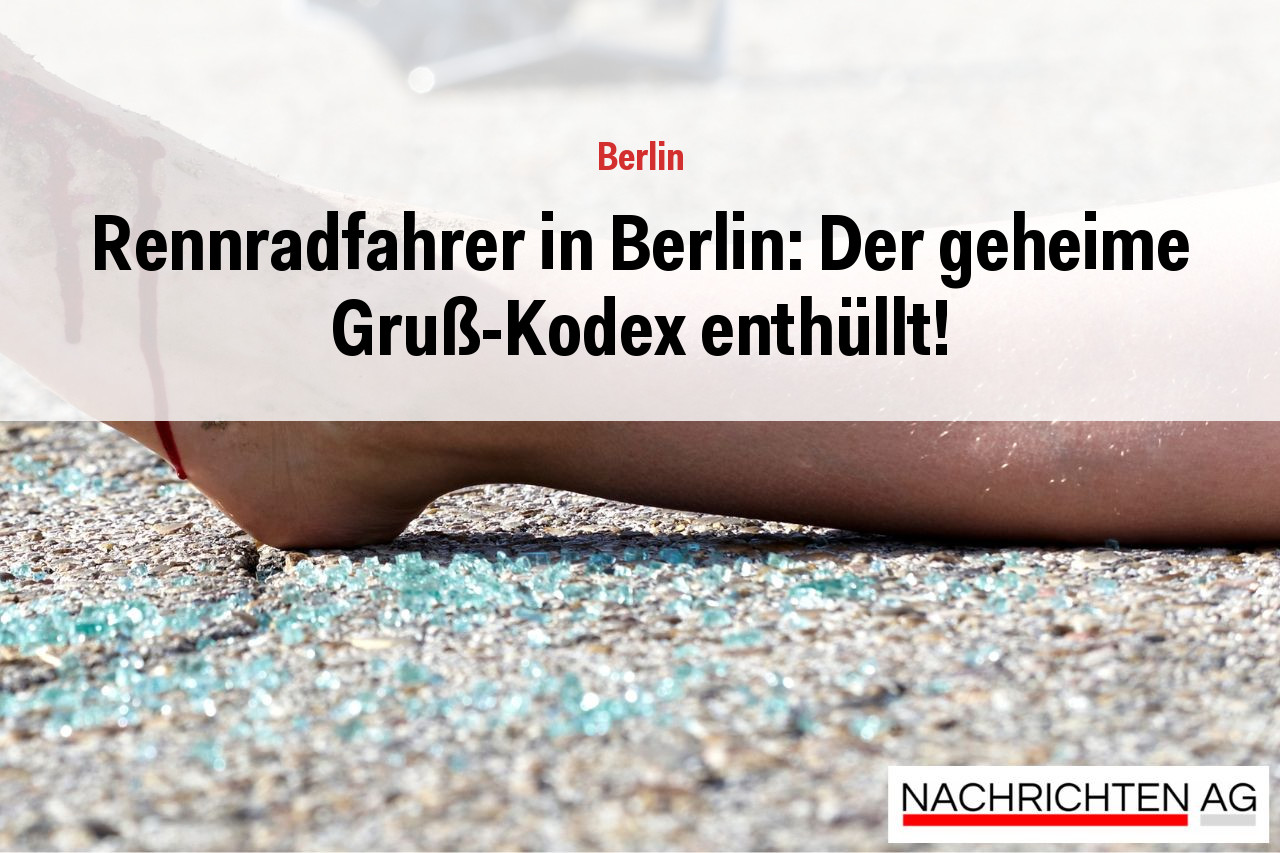 Rennradfahrer in Berlin: Der geheime Gruß-Kodex enthüllt!