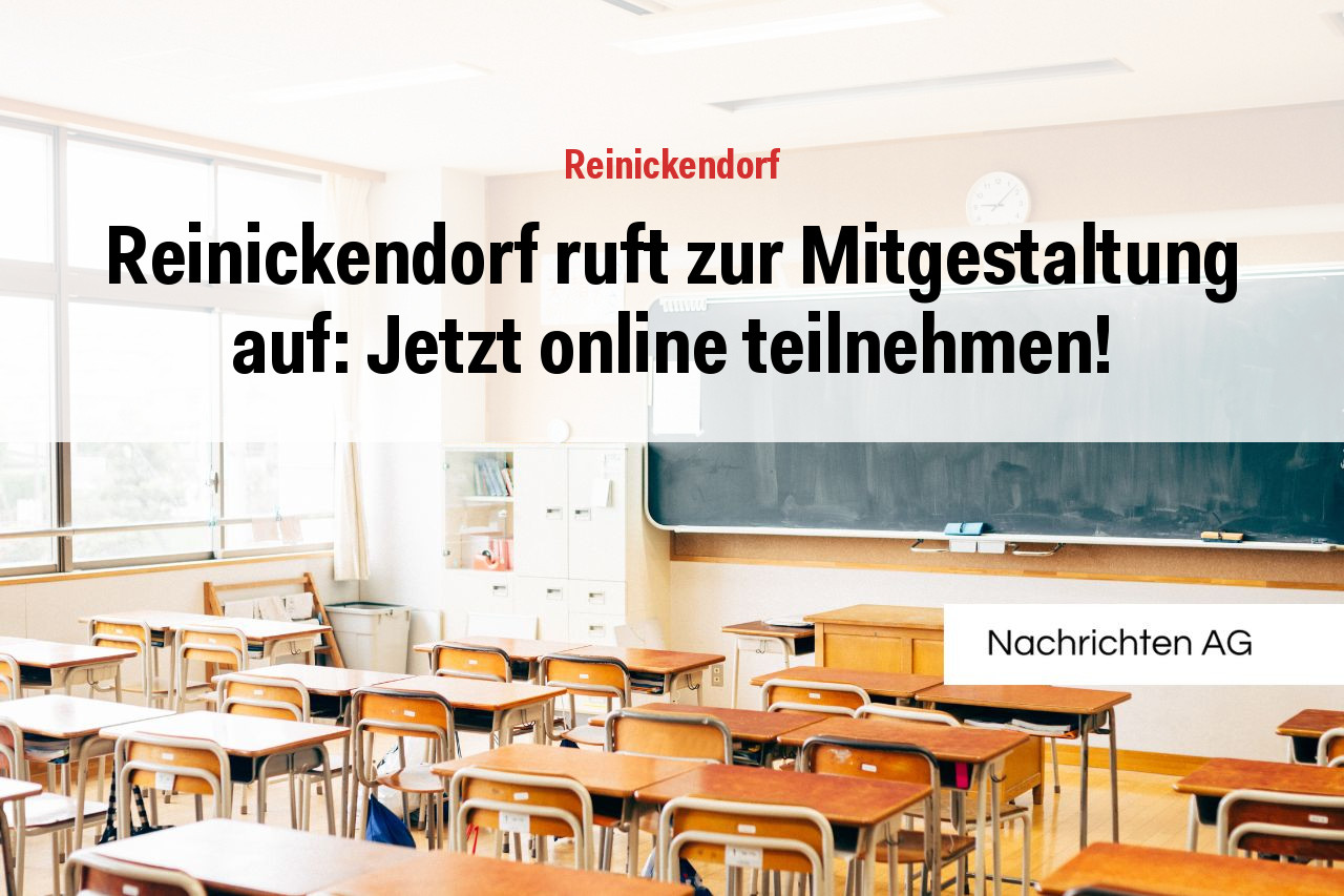 Reinickendorf ruft zur Mitgestaltung auf: Jetzt online teilnehmen!