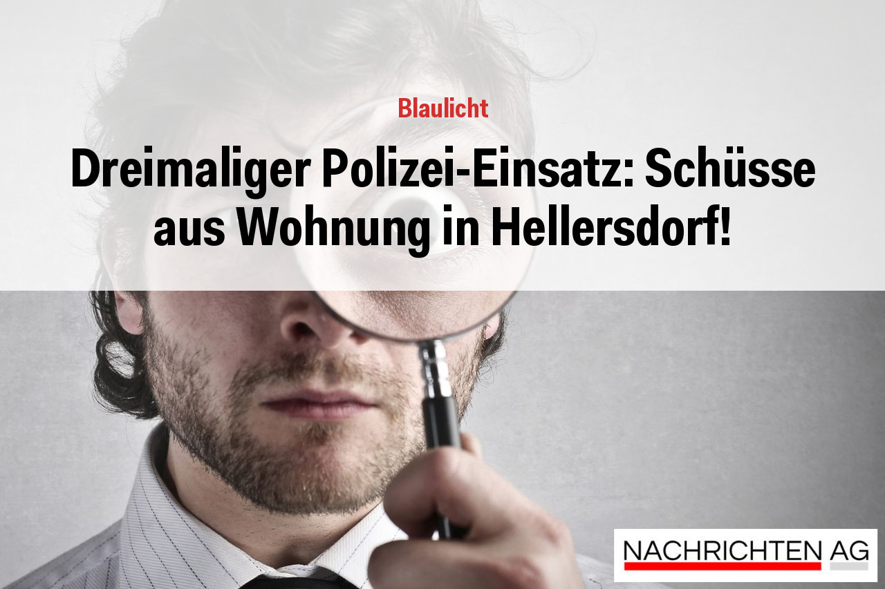 Dreimaliger Polizei-Einsatz: Schüsse aus Wohnung in Hellersdorf!